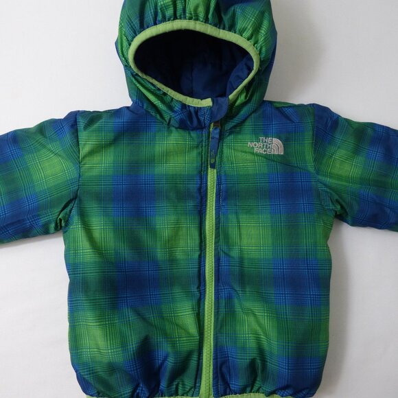 The North Face Baby Reversible ThermoBall™ Hooded Jacket, Size 18-24 Mos - Picture 1 of 4